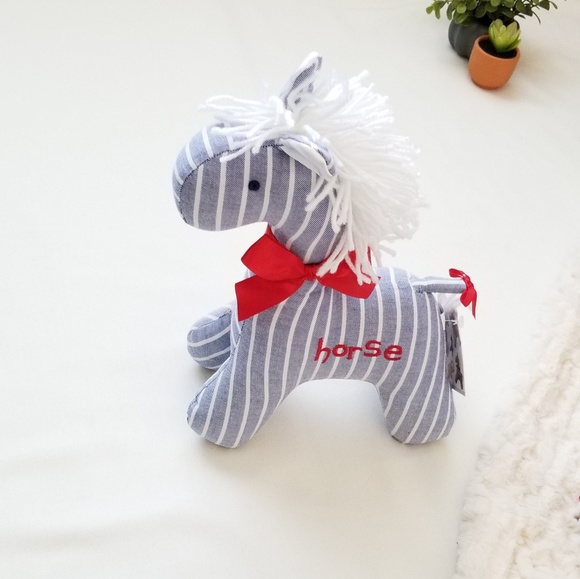 LAST CHANCE Kate Finn blue and white horse - Picture 6 of 6